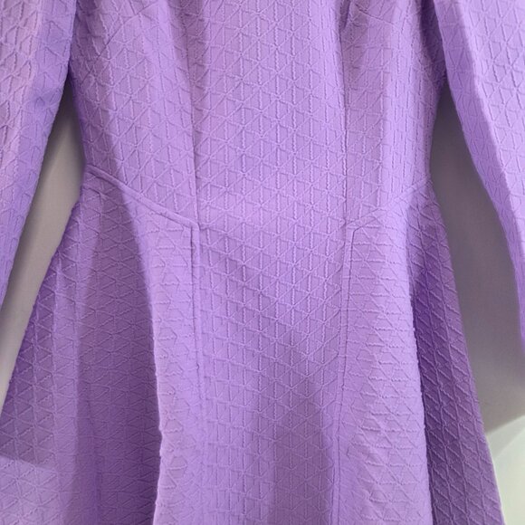 Vintage Handmade Fit and Flare Dress in Light Purple - Picture 2 of 8